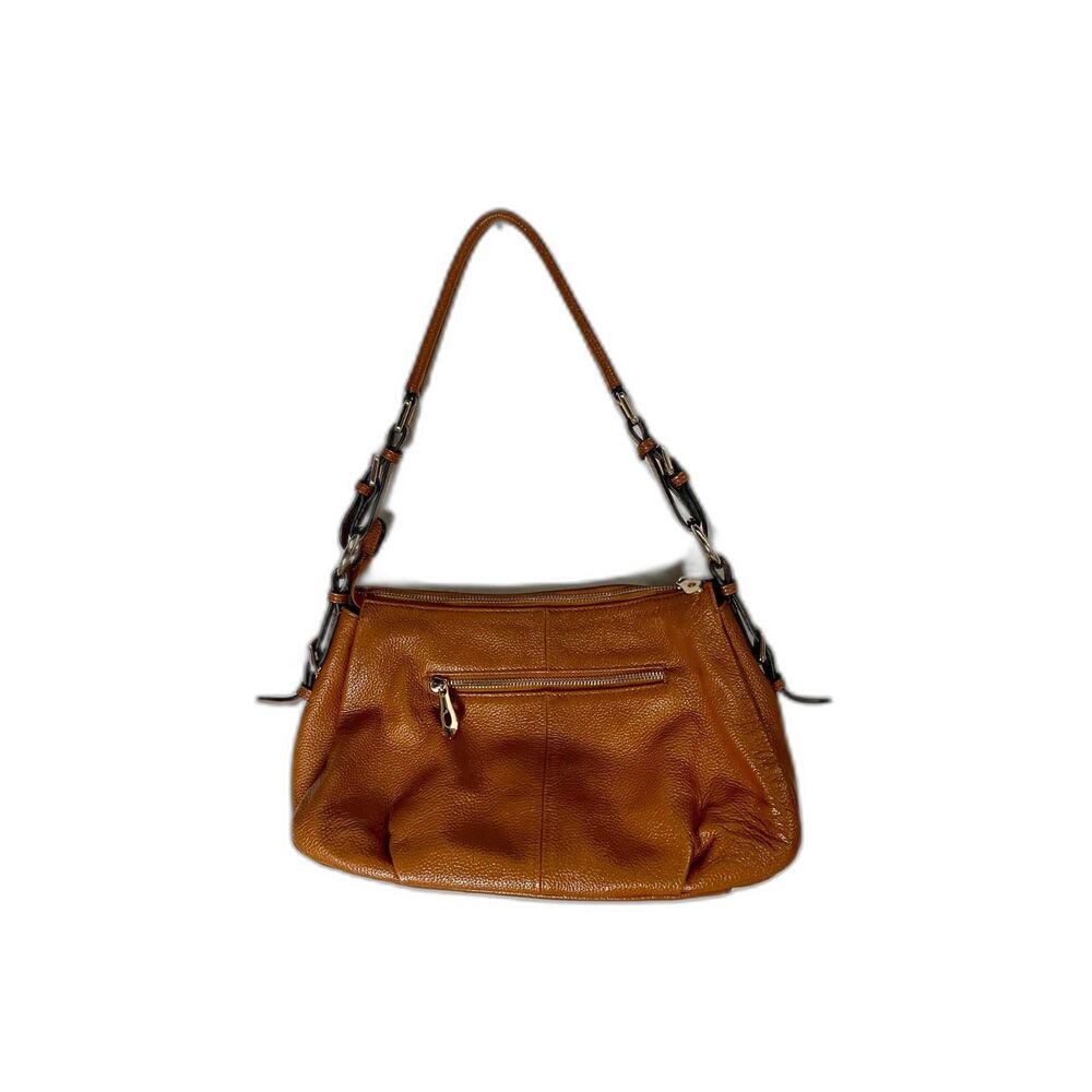 Kattee Tan Genuine Leather Shoulder Bag Hobo Purse Soft Vintage Style